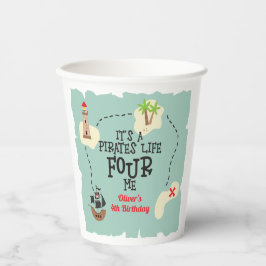 海賊ライフFOUR me 4th Birthday 紙コップ