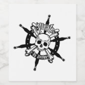 海賊ラベル ワインラベル (シングルラベル)