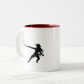 海賊レディーキャプテンソードファイトチョウ ツートーンマグカップ (正面左)