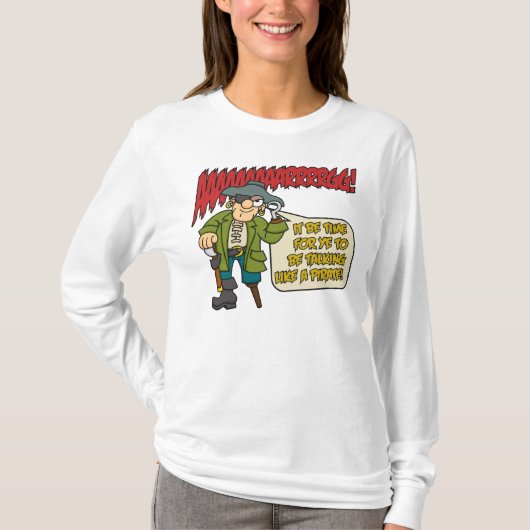 海賊ワイシャツ3のような話 Tシャツ (正面)