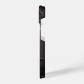 海賊ヴィンテージセーリングシップ夜嵐の空 iPhoneケース (左側面)