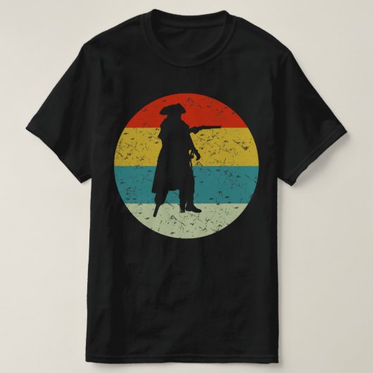 海賊ヴィンテージ Tシャツ (デザイン正面)