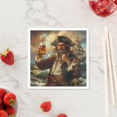 海賊人洞窟シガーバー飲料カクテル スタンダードカクテルナプキン (インサイチュ)