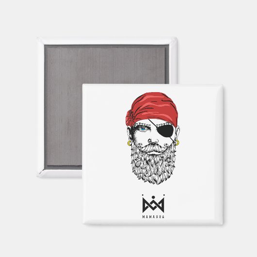 海賊保険料 マグネット (正面/裏面)