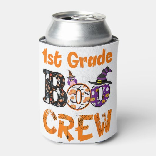 海賊先生面白いハロウィーンスカルアダルトギフト 缶クーラー (缶正面)