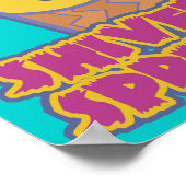 海賊入りカップケーキを振りかける ポスター (角)