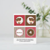 海賊入りカップケーキトッパー ポストカード (スタンド正面)