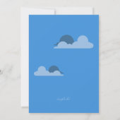 海賊冒険バースデーパーティ招待状 招待状 (裏面)