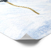 海賊写真1年目のマイルストーン12か月写真 ポスター (角)