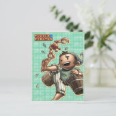 海賊判事葉書 ポストカード (スタンド正面)