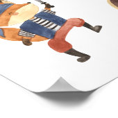 海賊動物誕生会ウェルカムサイン ポスター (角)