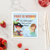 海賊又は人魚 スタンダードカクテルナプキン (インサイチュ)