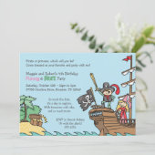 海賊及びプリンセスパーティー宝箱王室のおもしろい 招待状 (スタンド正面)