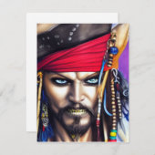 海賊収集 ノートカード (正面/裏面)