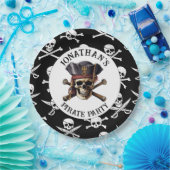 海賊可愛い紙プレート ペーパープレート (パーティー)