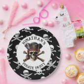 海賊可愛い紙プレート ペーパープレート (パーティー)