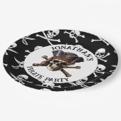 海賊可愛い紙プレート ペーパープレート (アングル)