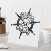 海賊台座サイン 台座サイン (インサイチュ)