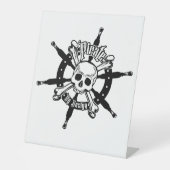 海賊台座サイン 台座サイン (正面)