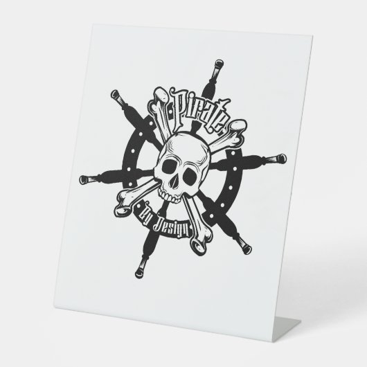 海賊台座サイン 台座サイン (正面)