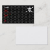 海賊名刺のテンプレート 名刺 (正面/裏面)