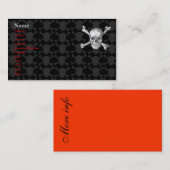 海賊名刺のテンプレート 名刺 (正面/裏面)