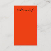 海賊名刺のテンプレート 名刺 (裏面)