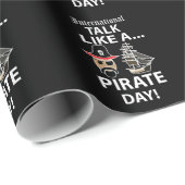 海賊国際的の日のように話す ラッピングペーパー (ロールコーナー)