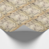 海賊地図の包装紙 ラッピングペーパー (角)