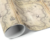 海賊地図の包装紙 ラッピングペーパー (ロールコーナー)