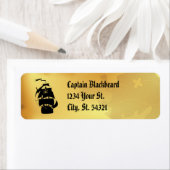 海賊地図住所 シール (インサイチュ)