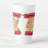 海賊地図引用文 カフェラテマグ (正面)