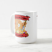 海賊地図引用文 コーヒーマグカップ (正面左)