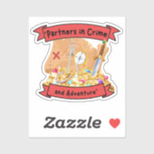 海賊地図引用文 シール (シート)