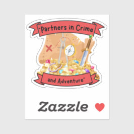 海賊地図引用文 シール