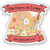 海賊地図引用文 シール (正面)