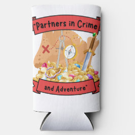 海賊地図引用文 スリム缶クーラー