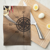 海賊地図 キッチンタオル (四つ折り)