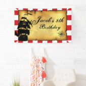 海賊地図、パーティー 横断幕 (インサイチュ)