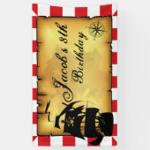 海賊地図、パーティー 横断幕 (縦)