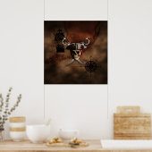 海賊地図 ポスター (キッチン)