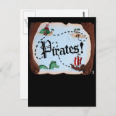 海賊地図 ポストカード (正面/裏面)