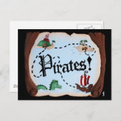 海賊地図 ポストカード (正面/裏面)