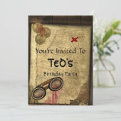 海賊地図 招待状 (スタンド正面)