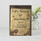 海賊地図 招待状 (スタンド正面)