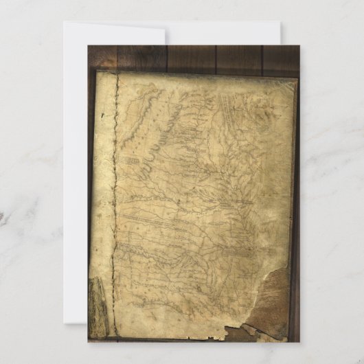 海賊地図 招待状 (裏面)