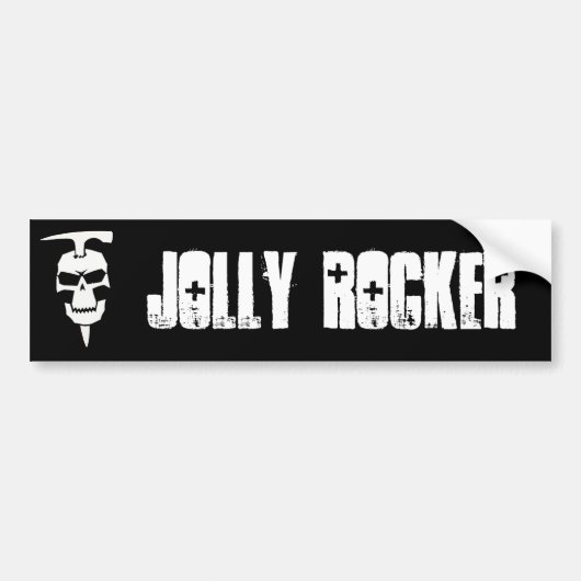 海賊地質学者 バンパーステッカー (正面)