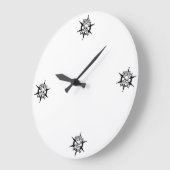 海賊壁時計 ラージ壁時計 (傾斜)