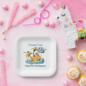 海賊大尉の宝生誕祭パーティー ペーパープレート (パーティー)