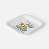 海賊大尉の宝生誕祭パーティー ペーパープレート (傾斜あり)